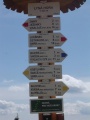 rozcestnik na Lyse hore 1323 m.n.m.