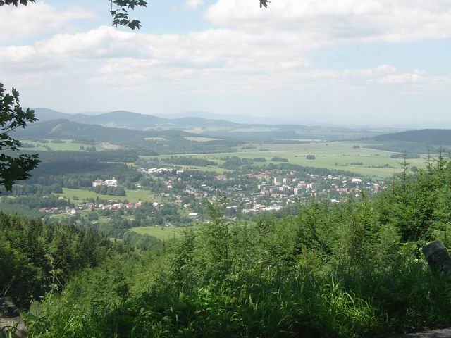 pohled pri ceste dolu
