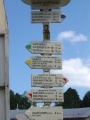 rozcestnik KCT ve Zlatych Horach