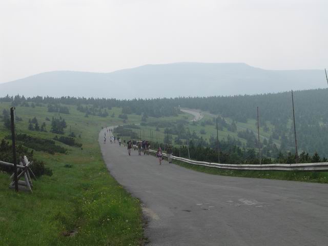 cesta dolu z Pradedu