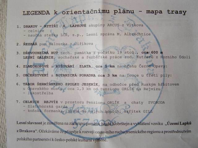 legenda k planku