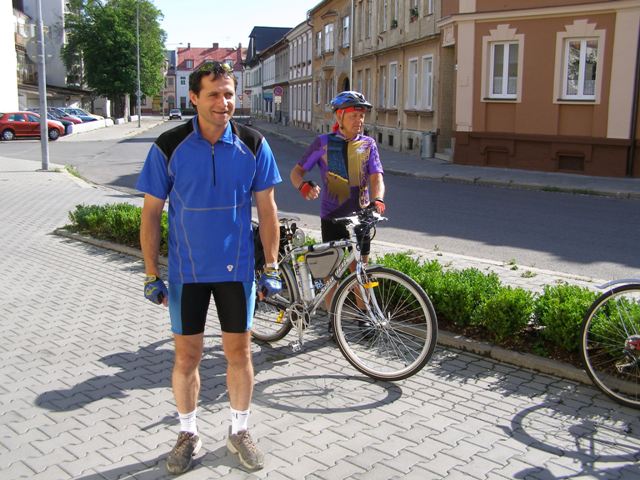 na startu v Krnove