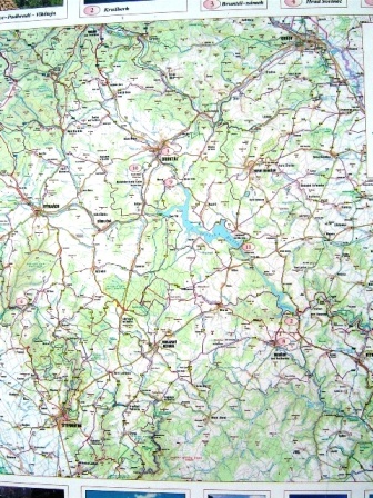 Mapa oblasti
