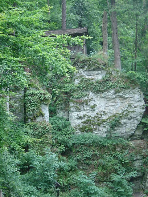 budka nad vodopady