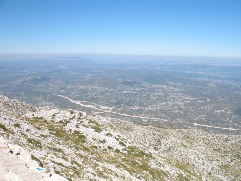 pohled do vnitrozemi - stavba dalnice