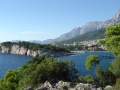 pohled na Makarskou